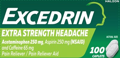 Excedrin Extra Strength Headache 100 ct - Excedrin Extra Strength Headache 100 ct